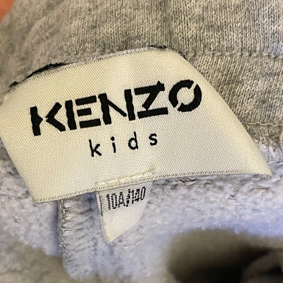 Rare Kenzo Boys Grey Joggers with Animal Graphics - Picture 3 of 9